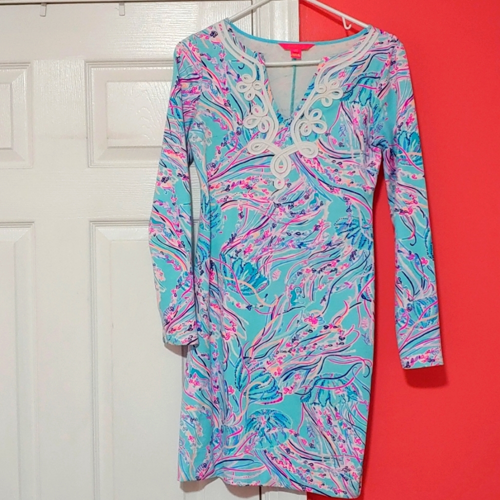 XS Lilly Pulitzer Dress - Jellies Be Jammin'
